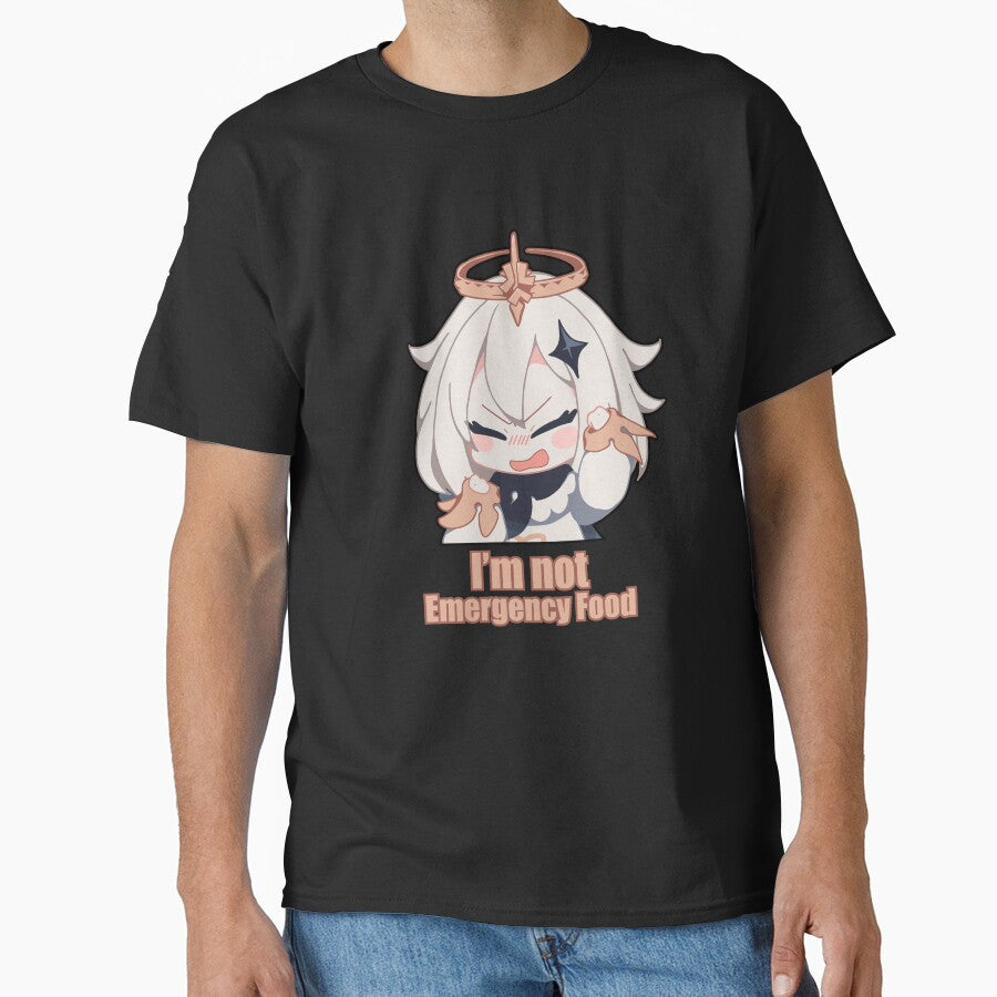 Paimon Genshin Impact I'm not Emergency Food by Edgeshirt