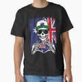 Australian Pride Skeleton Art Tee by Colorful Designs