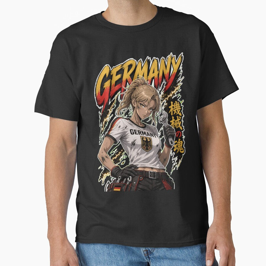 Germany Anime Girl Soccer World Cup 2026 by Senpai Syndicate