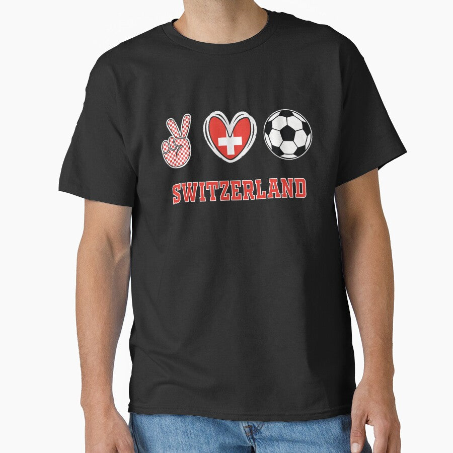 Switzerland-Inspired Graphic Tee for Everyday Style by Colorful Designs