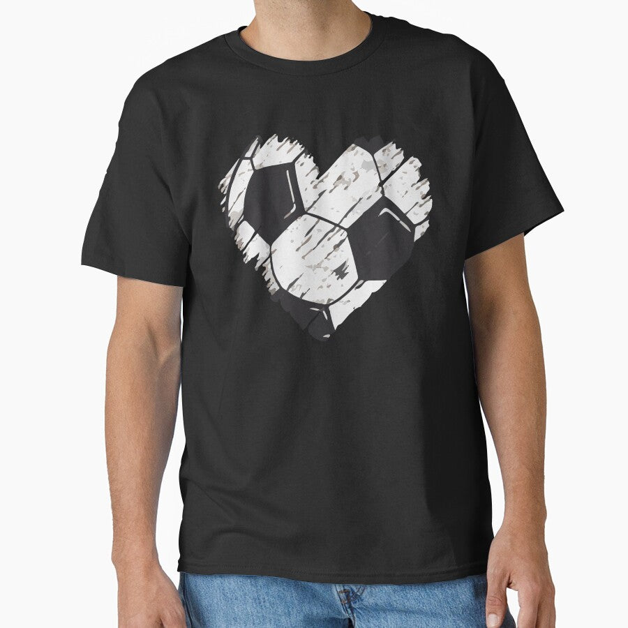 Distressed Soccer Heart, Soccer Mom, Soccer Ball, Game Day, Basketball, Football, Gift For Dad by DesignDenDo ⭐⭐⭐⭐⭐