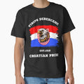 Croatia Checkered Spirit Croatian Pride Eagle Graphic by WildTrace
