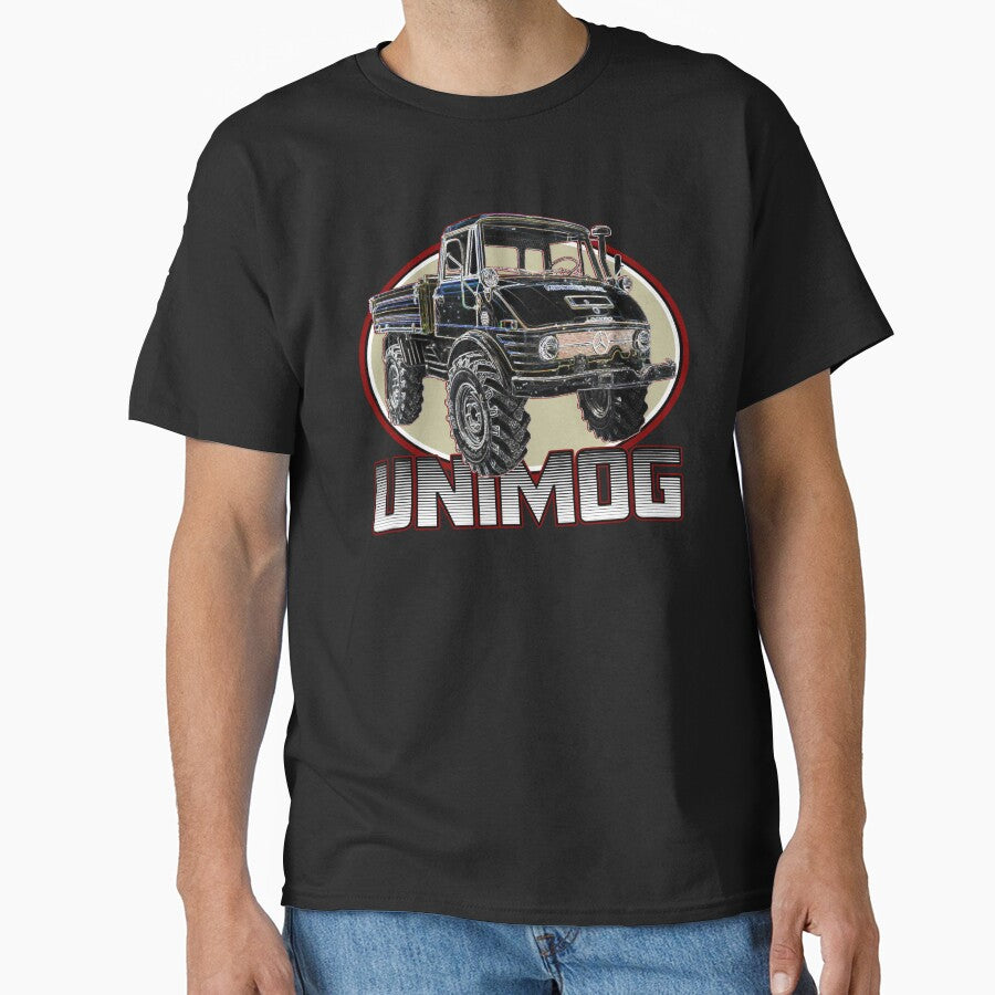 UNIMOG oldschool (black background) by Groenendijk