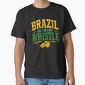 Brazil Till The Last Whistle Football Fan Vintage Graphic by PunchDrop