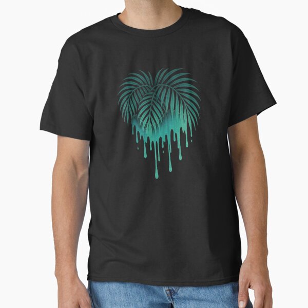 "Dripping Tropics: Surreal Palm " Classic T-Shirts, Hoodie, Sweatshirt