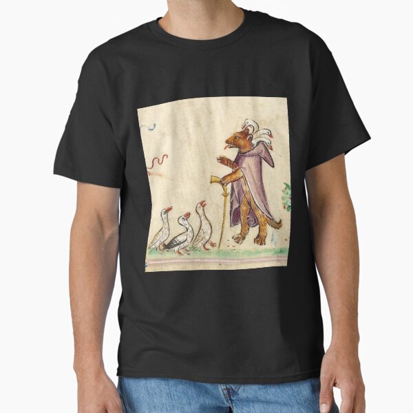 "2 Eggs, minimum per trip", medieval painting, 11th century AD Classic T-Shirt