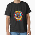 Bee Mine: Whimsical Bee Superhero- Playful Valentine's Day Illustration Classic T-Shirt Hoodie, Sweatshirt | PureTeeCo.com
