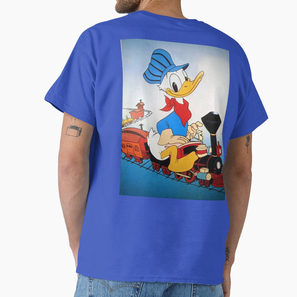 Donald Duck Train Driving by dikyfranzell