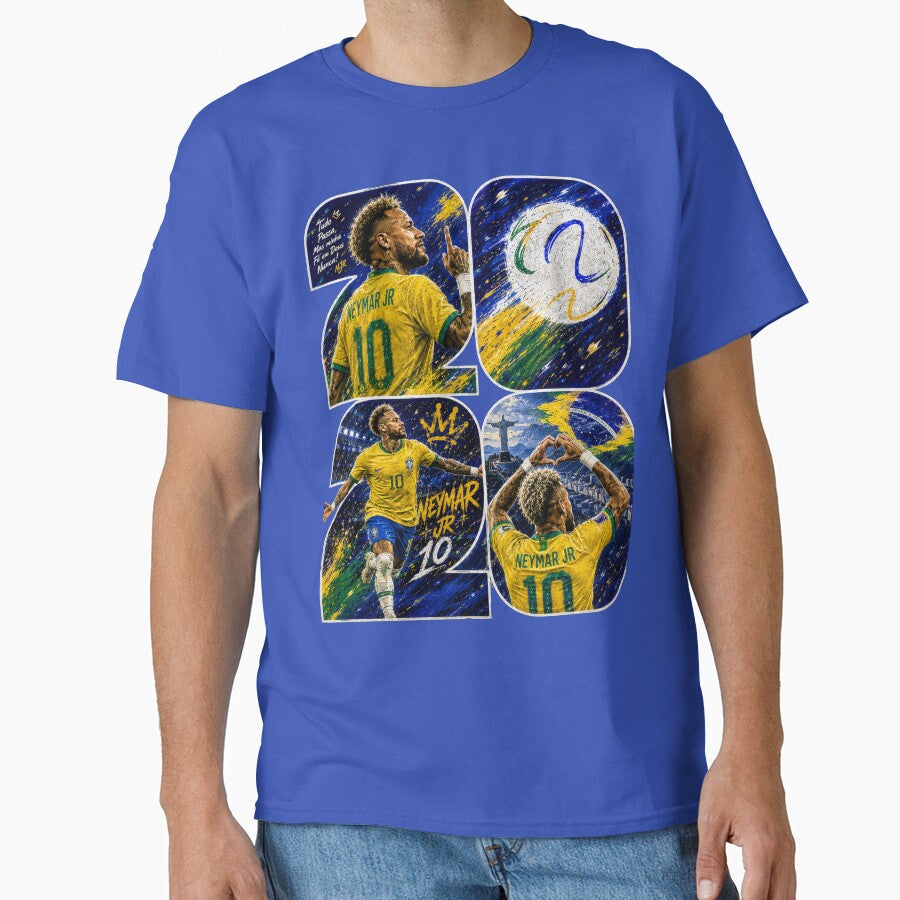Neymar Brazil 2026 Football Art Print by ravuh