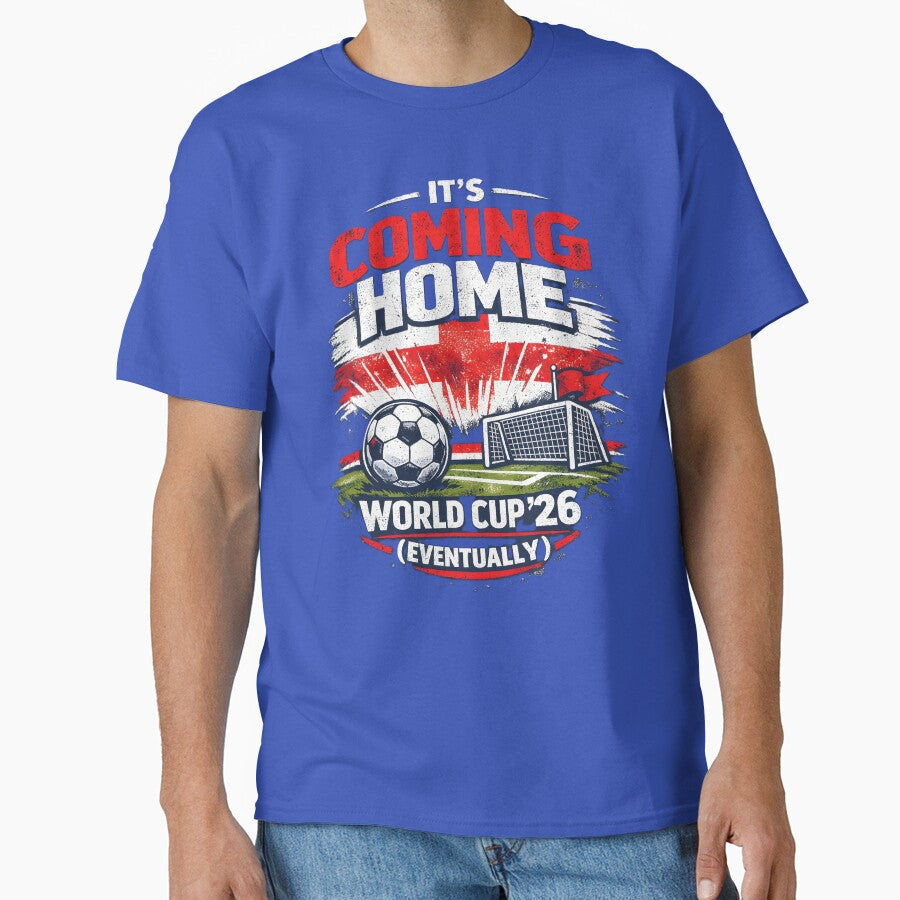 It’s Coming Home (Eventually) – World Cup ’26 England Football Design by WhisperFrame