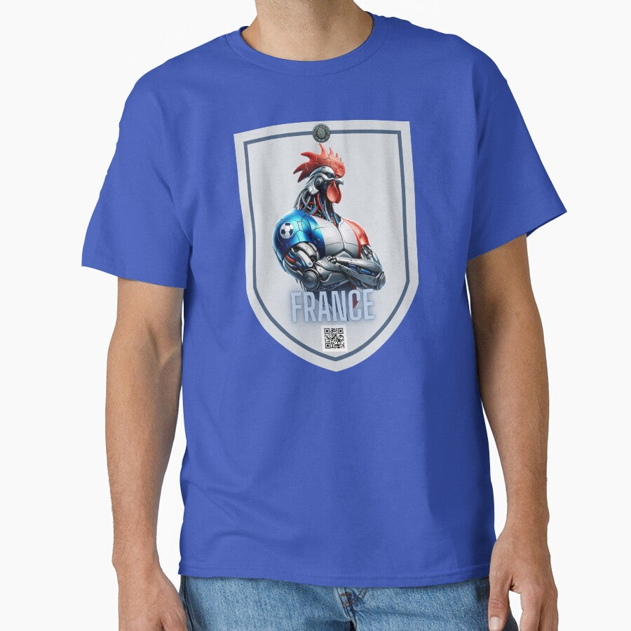 French Rooster Football T-shirt by QStom-PRo