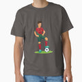 Portuguese Soccer Star Illustration - Football Player Design by debbiebento