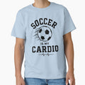 Soccer Is My Cardio | Funny Soccer Player Sports Design by pixiedustpaint