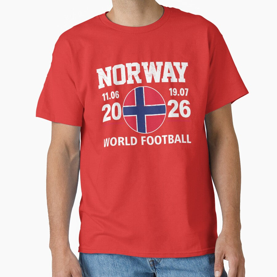 Norway 2026 Football Gift by FernaRoje