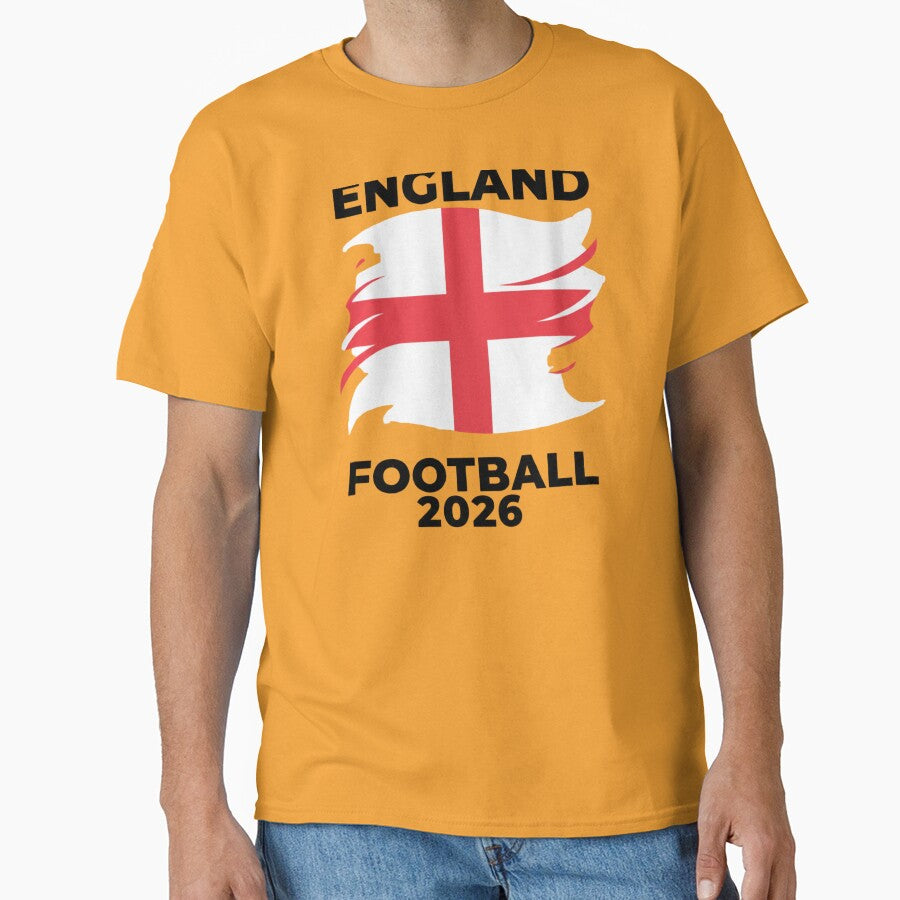 ENGLAND Football Pride 2026 – St George Cross Abstract Art. by printeGear