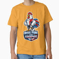 France Gallic Rooster Soccer Mascot – Rise for the Trophy Football Fan T-Shirt & Sticker by  Artistry in Motion by MADsrecreation