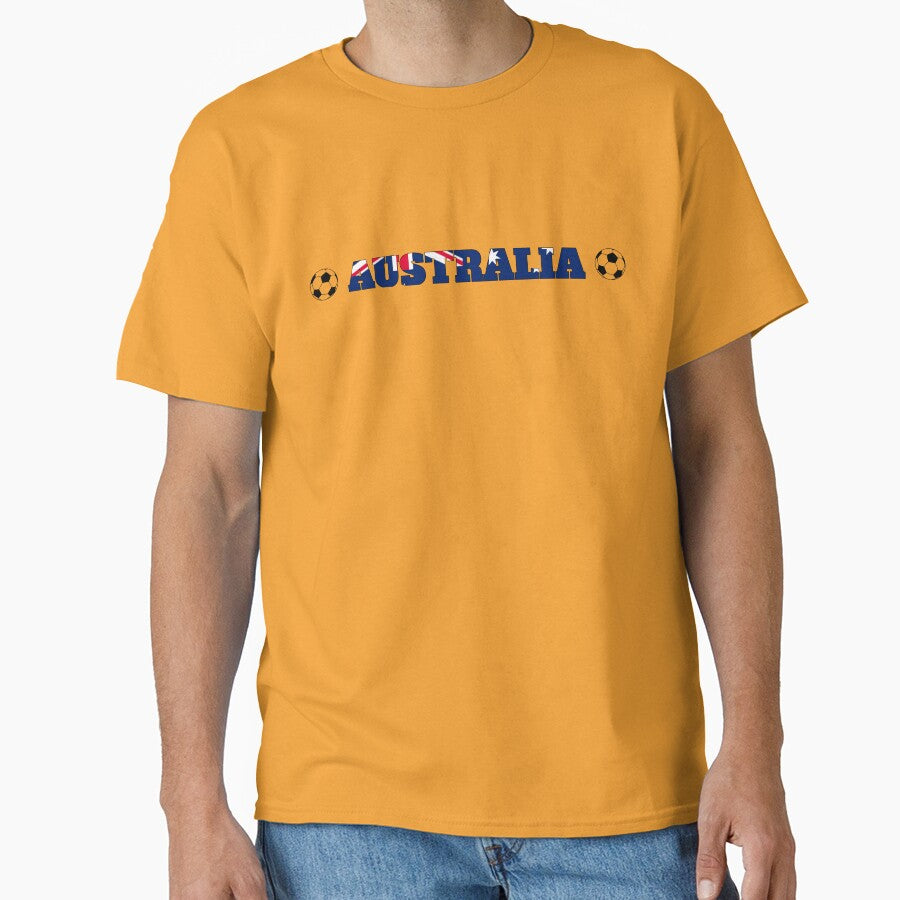 Australia Soccer Fan Shirt by Hamlet & Sons