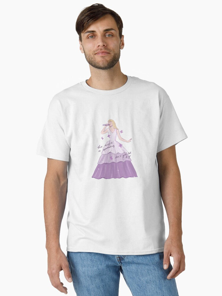 Enchanted lyrics Classic T-Shirt Hoodie, Sweatshirt | PureTeeCo.com (Image 1)