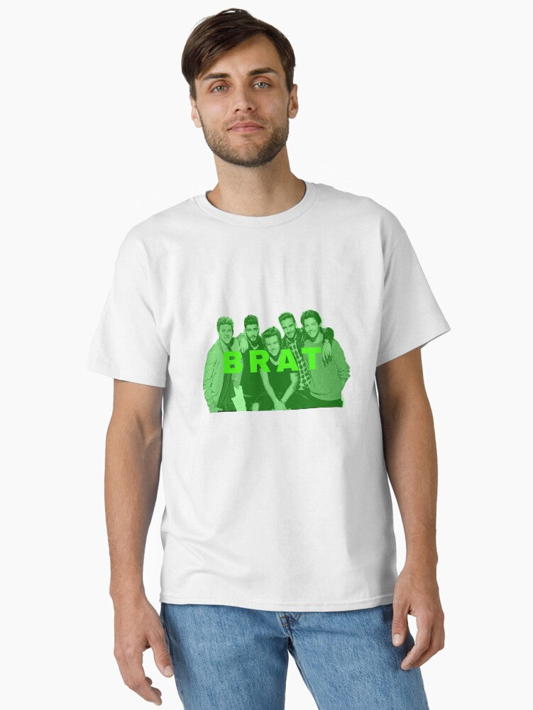 One Direction Brat Classic T-Shirt Hoodie, Sweatshirt | PureTeeCo.com (Image 1)