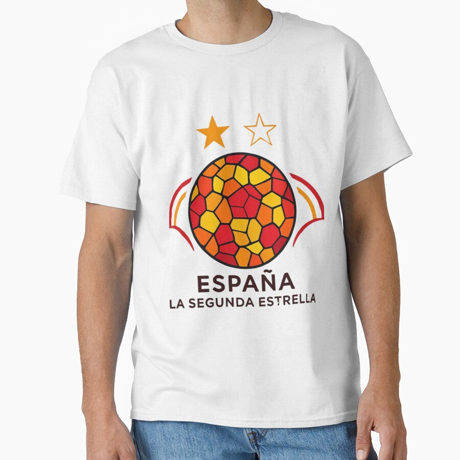 Spain La Roja Mosaic Soccer Passion - Second Star Dream by pixelandpassionart
