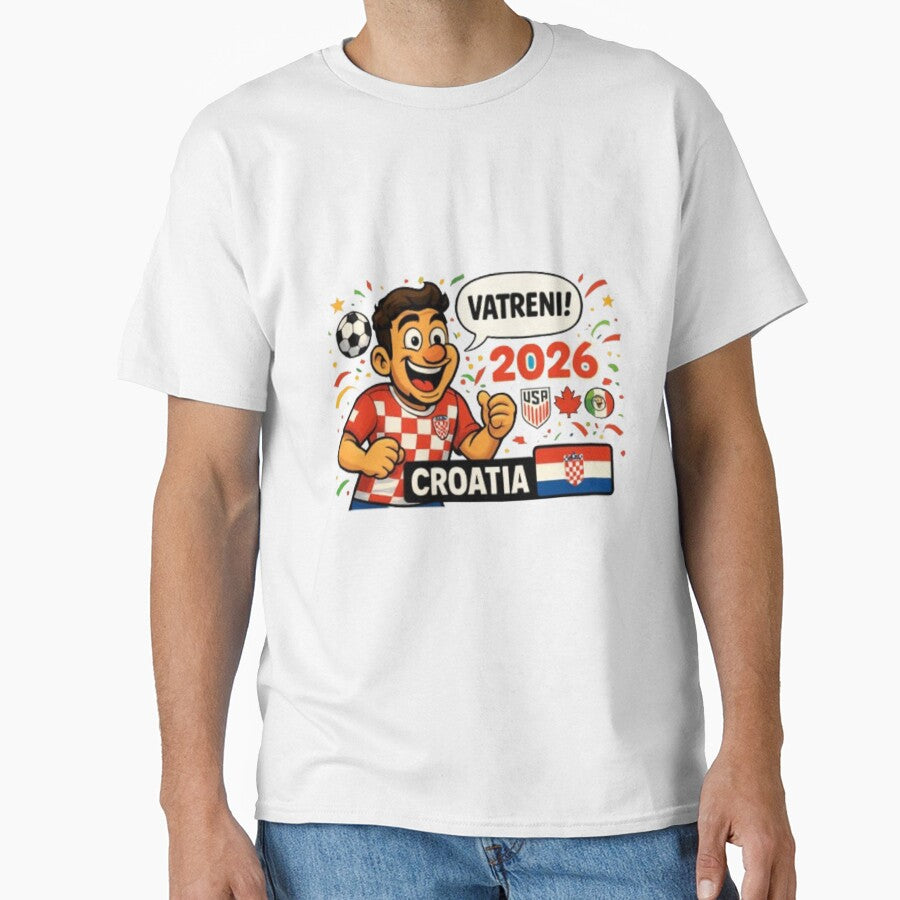 Croatia Vatreni 2026 Funny Soccer Fan Sticker by Pixanova