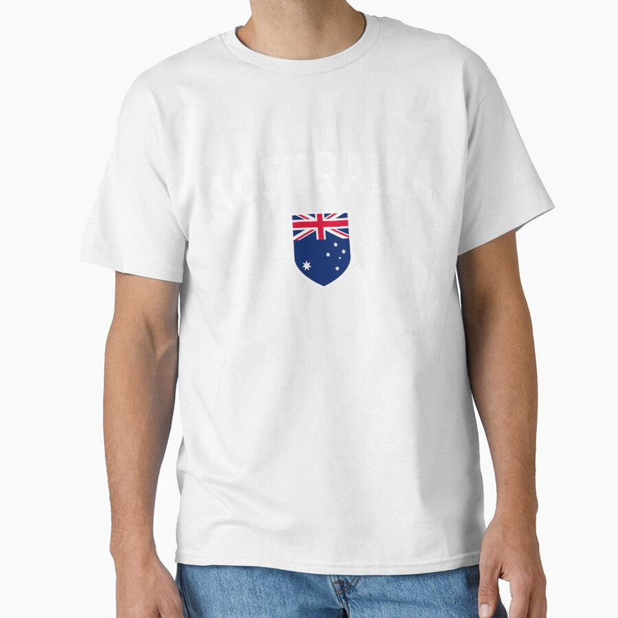 Australia Sports Fans Classic Flag Shield National Team Support by el-em-cee