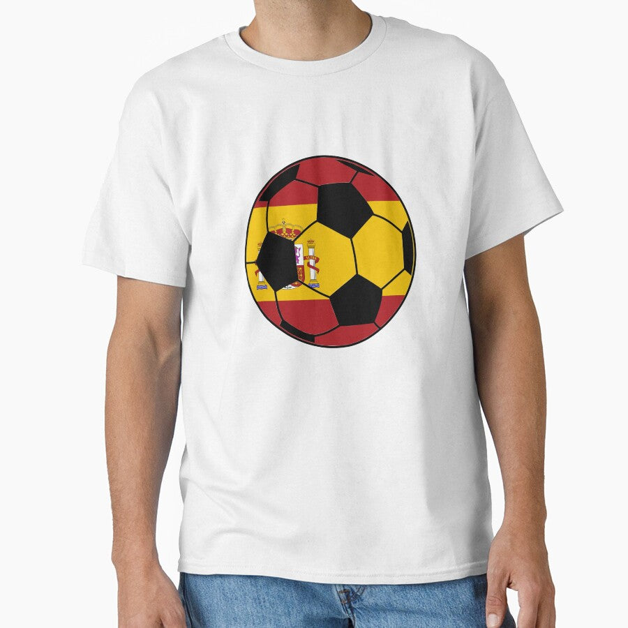 Spain Flag Soccer Ball by FinalScoreClub
