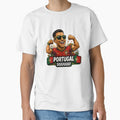 Funny Portugal Soccer Supporter Sticker by Pixanova