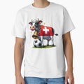 Switzerland soccer Flag Farm Cattle Patriot of the country by Oz64