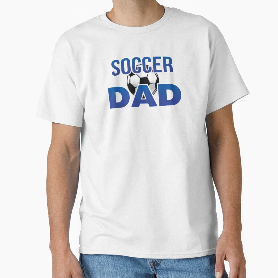 'Soccer Dad' (Black) by The Button Gal