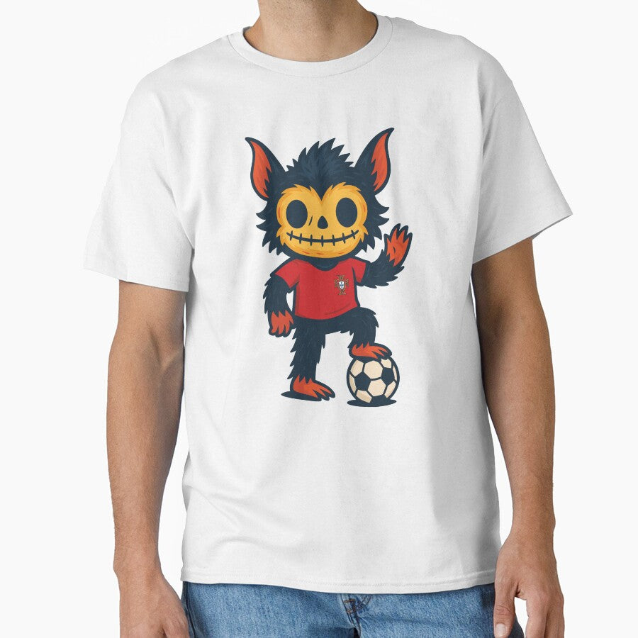 Creepy Cute Monster – Portugal Soccer Edition by Weasel Graphix