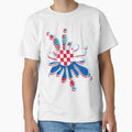 Croatia Flag Splash Label Sticker by CroDesign