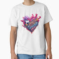 World's Best Soccer Mom Heart Floral Football Fan Art Gift by TheGaliyaStudio