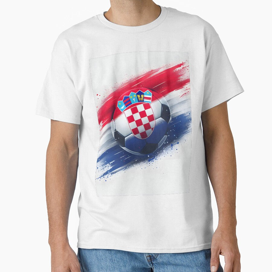 Croatian flag in football design by Sascha-Heiko
