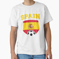 Spain Football National Flag T Shirt World Soccer Jersey Cup by screenworks