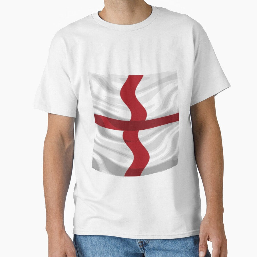 Stylized Flag Of England St George Cross by taiche