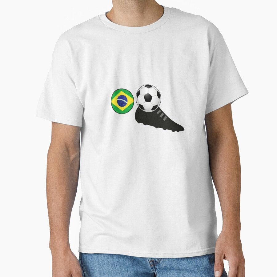 Brazil Football Power Kick – Samba Soccer Boot & Ball Design by thesmilngnature