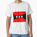 Curving Flag of Amsterdam by Mosef -e