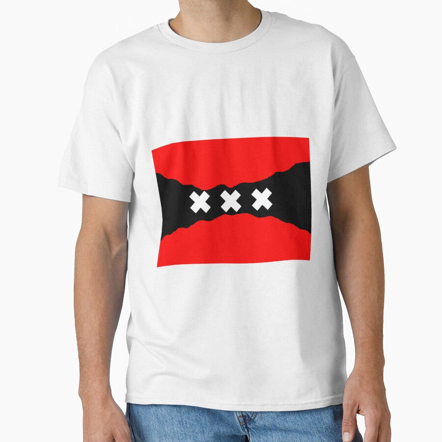 Curving Flag of Amsterdam by Mosef -e