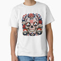 Croatia Soccer Skull by ShadowLabStudio