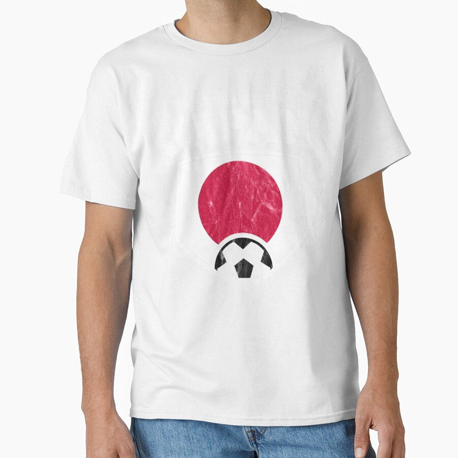 Japan Football National Flag T Shirt World Soccer Jersey Cup by screenworks