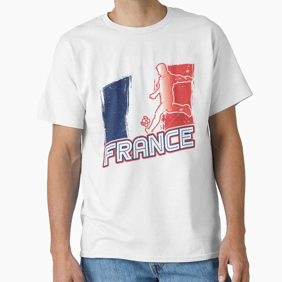 Football Soccer France Flag by TomGiantDesigns