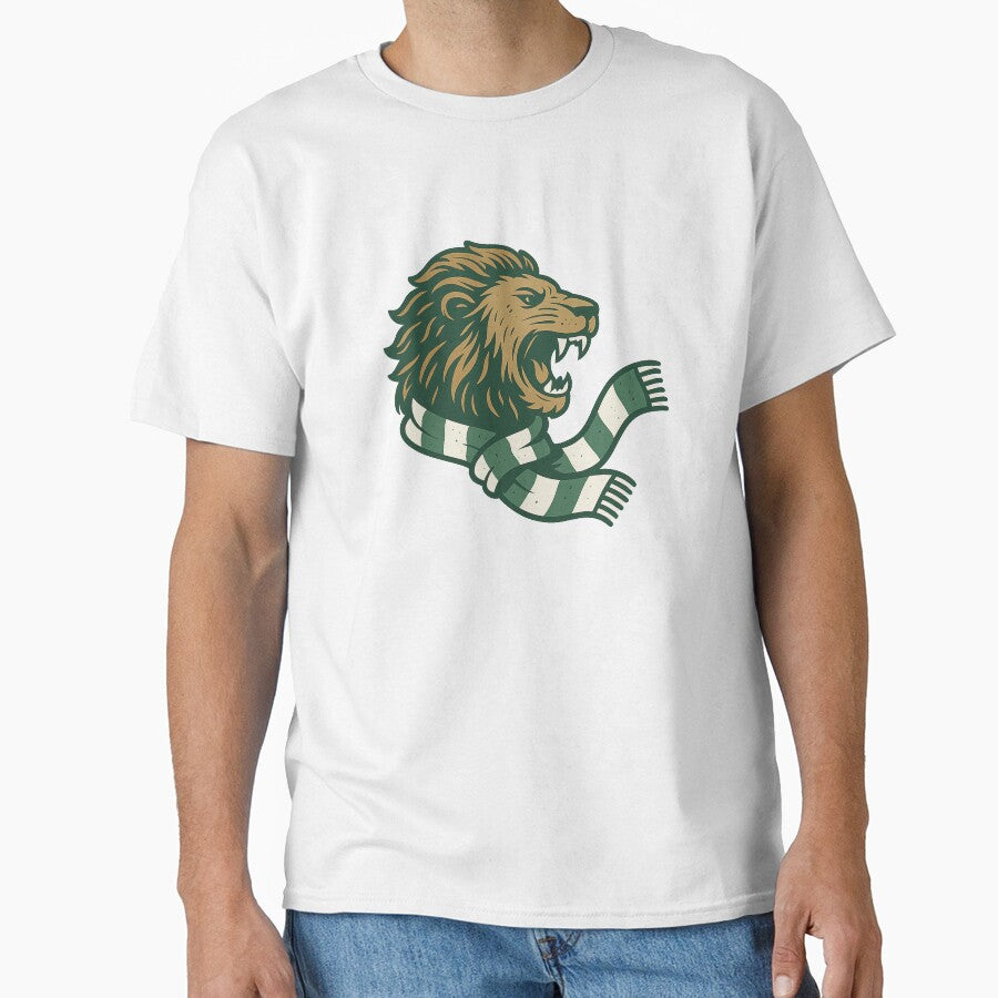 Sporting CP - Lion Scarf Sticker by Prime Prints