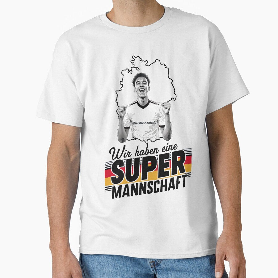 Cheer for Die Mannschaft and Jamal Musiala T-Shirt" by Designfordream