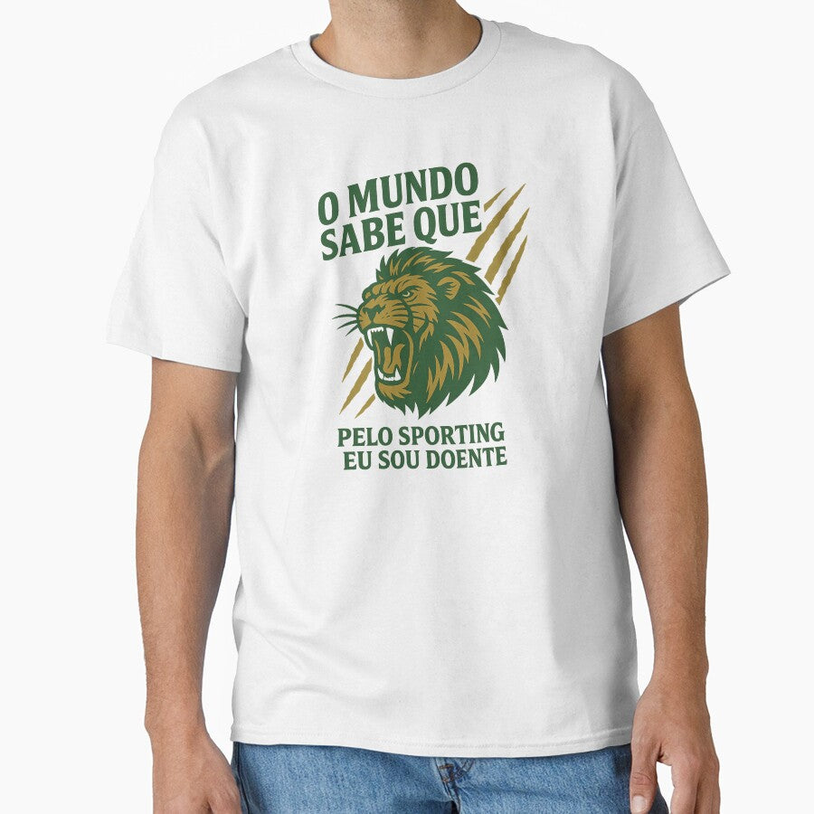 O Mundo Sabe Que (Lion) by Prime Prints