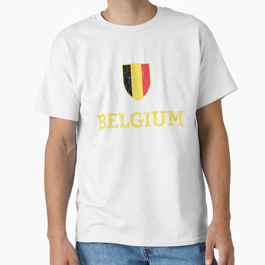 Vintage Belgium Soccer Belgian Football by vladocar