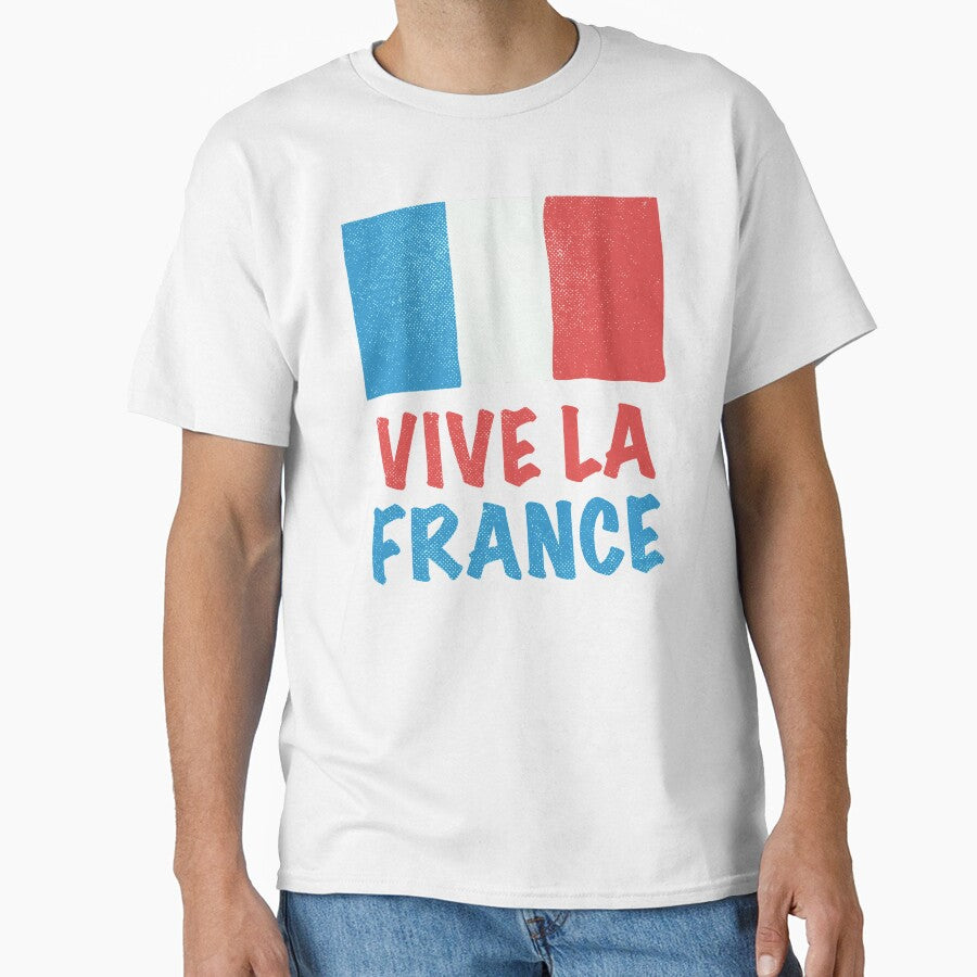 Vive La France French Flag by AntiqueImages