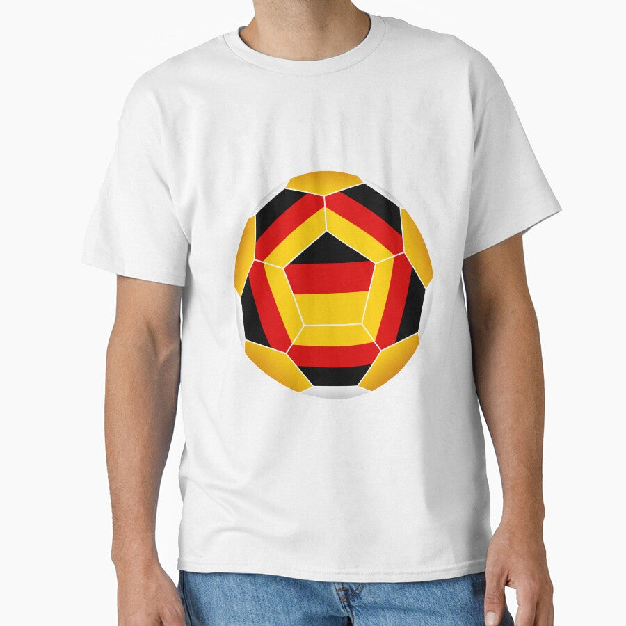 Soccer ball with German flag by siloto