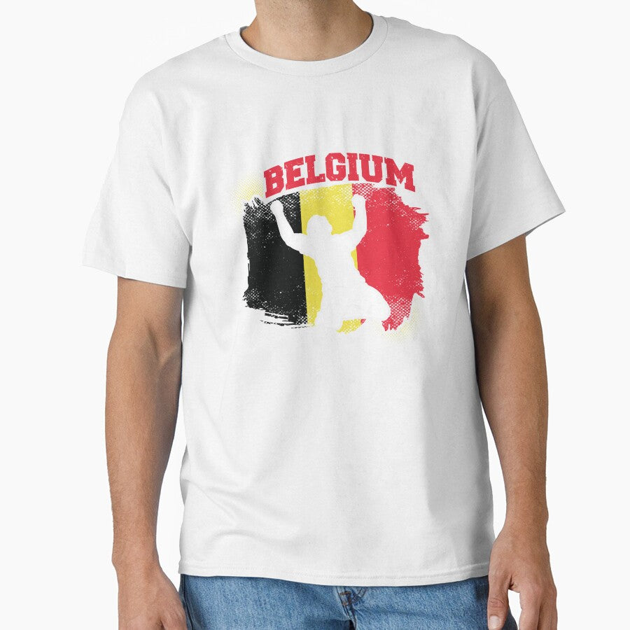 Football Soccer Belgium Flag by TomGiantDesigns