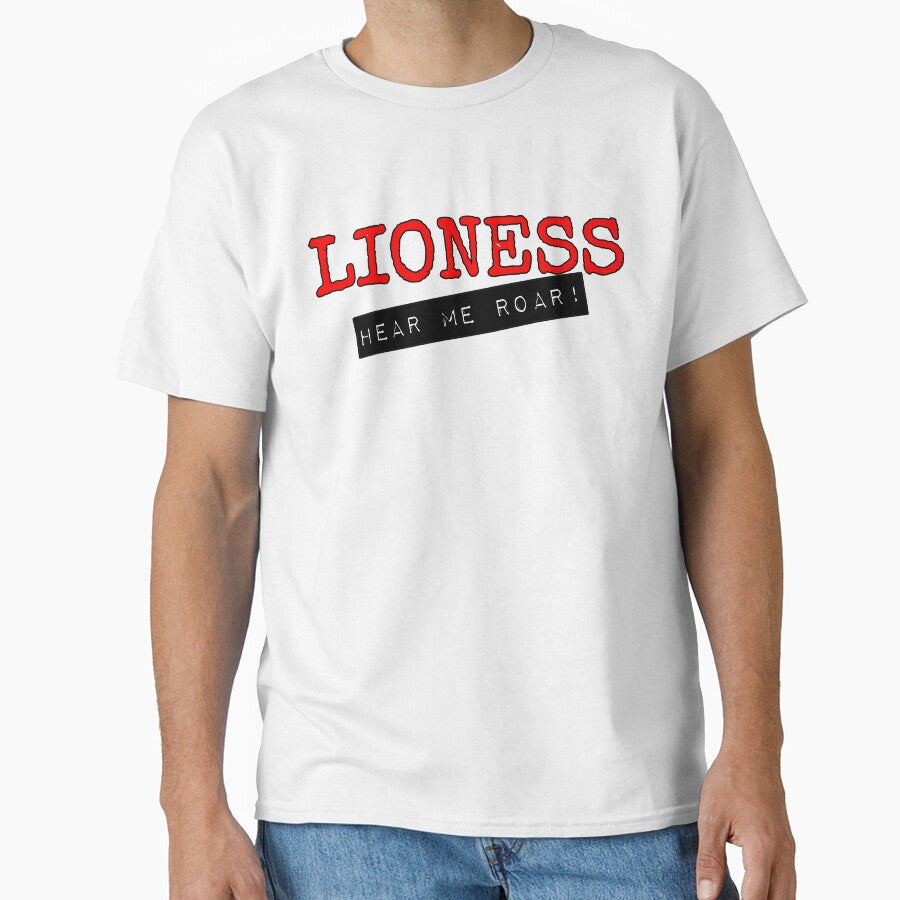 Lioness Hear Me Roar Cool Women's Football Design by TrulyEpoque
